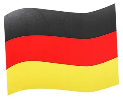 Produktbild von Automagnet "Flagge" klein - Wiederverwendbar & praktisches Fanaccessoire für Auto und Kühlschrank - ideal für Deutschland-Fans als Fanartikel - deutschland-Farben