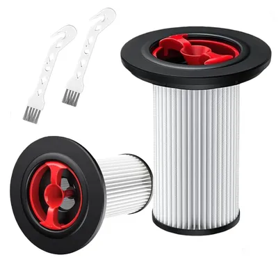 2 Ersatz-HEPA-Filter für Akku-Staubsauger, waschbar, wiederverwendbar