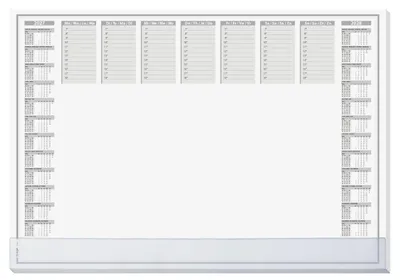 Produktbild von Sigel H7366 Schreibunterlage 2-Jahreskalender Wochenplan 2027 2028