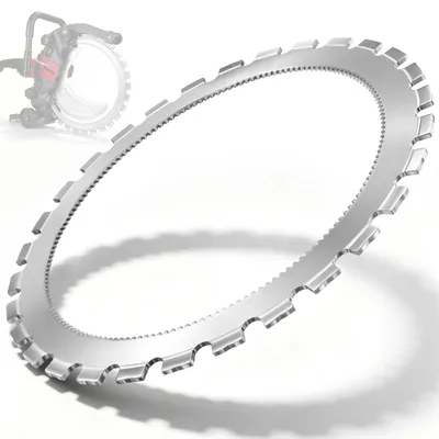Produktbild von 410mm Spezialsägeblatt für Ringsägen, 300mm Schnitttiefe, Diamant-Betonringsägeblatt zum Schneiden von Ziegeln, Beton und Anderen Harten Materialien