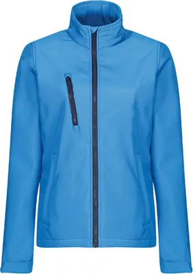 Immagine prodotto di Regatta Professional TRA613 | Donna Ablaze 3 strati Printable Softshell Jacket - Farbe: French Blue/Navy - Größe: 40 (14)