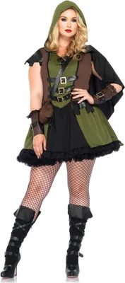 Produktbild von Kostüm y Robin Hood Dame Plus Size Luxus Größe: 52-56