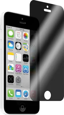 Produktbild von 1er-Pack PhoneNatic Glas-Folie Privacy  kompatibel mit Apple iPhone 5c - Panzerglas für iPhone 5c