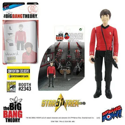 Imagen del producto de Bif Bang Pow! Figura de acción de "The Big Bang Theory" con set de diorama, edición exclusiva de Howard Wolowitz, 10 cm, modelo BBP17116