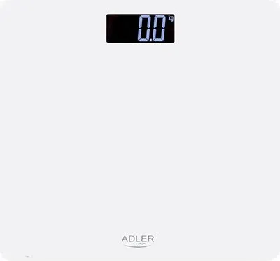 Produktbild von Adler AD 8157 Digitale Personenwaage bis 150 kg, LCD-Display, in Weiß