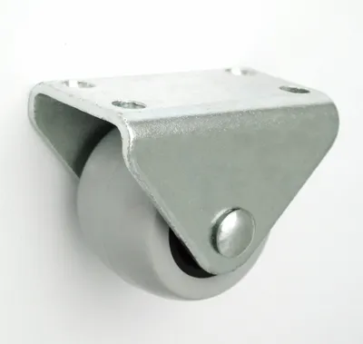Produktbild von Möbelrolle Aus Kunststoff + Gummi 30 Mm, Feste Gehäuse M33T – Kl030 Sta G