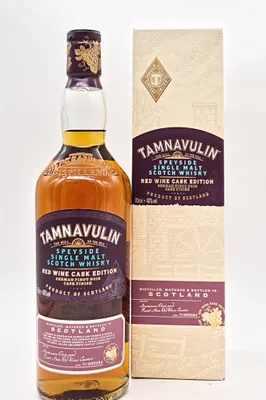 Image de Tamnavulin Red Wine Cask Edition - German Pinot Noir Cask - Single Malt Scotch Whisky