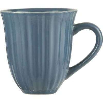 Produktbild von Kaffeebecher, Tasse MYNTE Cornflower blau für 300ml H. 10cm Steingut Ib Laursen