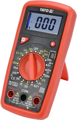 Obrázek produktu pro Yato YT-73081, LCD, Baterie, AAA, 1,5 V, 75 mm, 30 mm