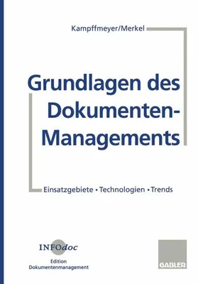 Obrázok produktu pre Grundlagen des Dokumenten-Managements