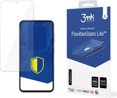 Produktbild von 3mk Display Hybridglas FlexibleGlass Lite für Samsung Galaxy S24 Plus 0,16mm 6H