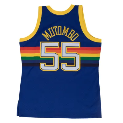 Produktbild von Mitchell & Ness Swingman Jersey Denver Nuggets Road 1991-92 Dikembe Mutombo M