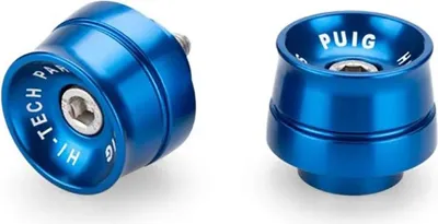 Produktbild von Puig Aluminium 21015a Lenkerendgewichte Blau  Blau One Size