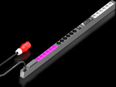 Immagine prodotto di Rittal 7979233 Rittal PDU metered 16A/3P CEE 18 x CEE7/3 Schuko
