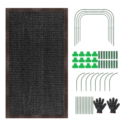 Image de Tissu d'ombrage pour jardin, résistant aux UV, dimensions 200 x 100 cm