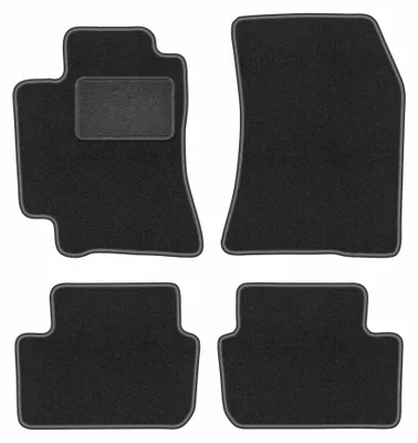 Productafbeelding van Velours automatten voor Lexus IS I 1998-2005 (sedan) – 4-delig, grafiet, op maat – Wielganizator LUX