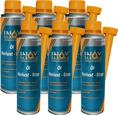 Produktbild von INOX® Öl Verlust-Stop Additiv, 6x250ml - Motordichtmittel Zusatz Öl Leck