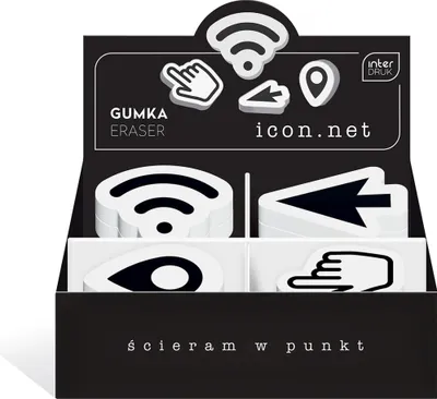 Produktbild von Interdruk Radiergummi IconNet 5902277312532