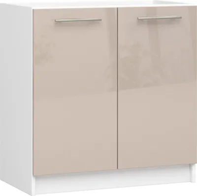 Produktbild von AKORD Furniture Factory KS0POLIBIACAPPOL001, 2 Tür(en), 1 Regale, Weiß, Drehtür, 16 mm, 460 mm