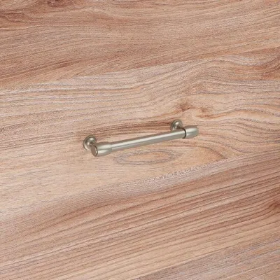 Produktbild von Griff für Möbel aus Zinklegierung, Achsabstand 160 mm, vernickelt