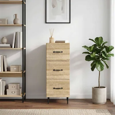 Immagine prodotto di Comodino vidaXL in rovere Sonoma 33 x 34,5 x 89,5 cm