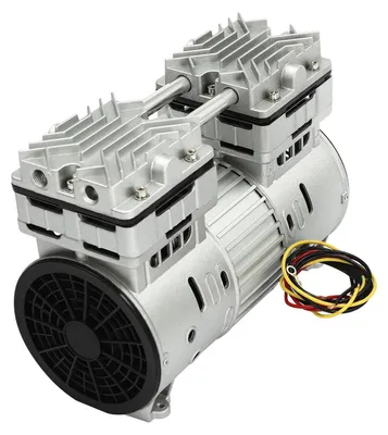 Produktbild von Industrielle Vakuumpumpe - Ölfreie Vakuumpumpe 220V 800W - 1400 U/min - Für Kunststoff-Vakuumformen - Für Lebensmittelverpackung - Silber