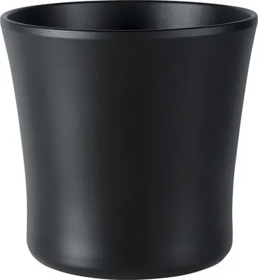 Produktbild von Blumentopf Soendgen Tahiti Keramik pulverbeschichtet Ø 19 cm H 18 cm anthrazit