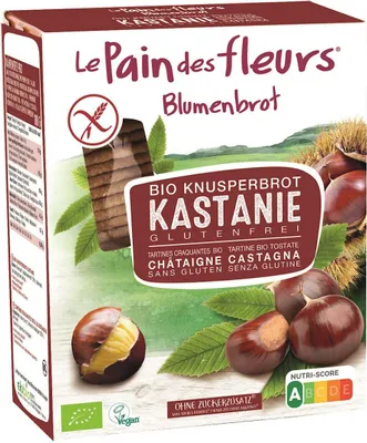 Produktbild von GLUTENFREIES -KASTANIEN-FASERBRÖTCHEN 150 g – LE PAIN DES FLEURS