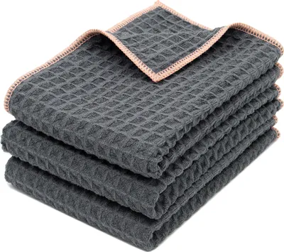 Produktbild von Spezial-Mikrofasertuch 3 Stück, 80% Polyester (recycled) 20% Polyamid, 40x60 cm, grau
