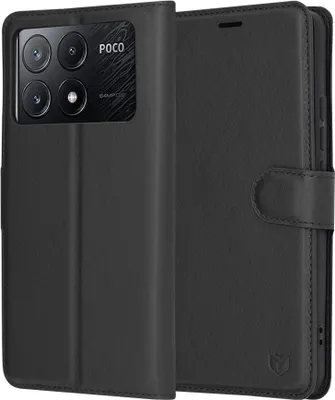 Obrázok produktu pre Techsuit - Leather Folio - Xiaomi Poco X6 Pro - Black