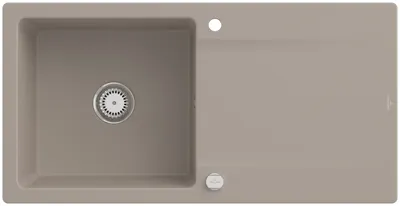 Produktbild von Villeroy & Boch Keramikspüle 333602AM, Siluet 60 Einbauspüle - inkl.