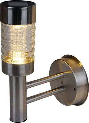 Produktbild von LED Wandleuchte Solarleuchte Wandlampe Außenleuchte Wegeleuchte Gartenleuchte