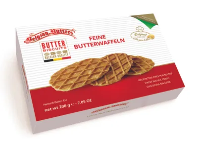 Produktbild von Belgian Butters Butterwaffeln 200g