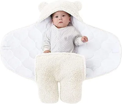 Immagine prodotto di Sacco nanna per neonati Famanu, realizzato in 100% cotone, adatto a bambini di 3-6 mesi