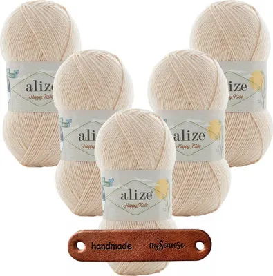 Produktbild von 5 x ALIZE HAPPY KIDS 743 MIT LABEL