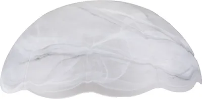 Productafbeelding van Vervangingsglas voor lamp, pendelglas, diameter 350 mm, rond, satijn, met streepjespatroon, zwart