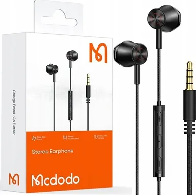 Immagine prodotto di Mcdodo HP-3480 cuffie/ auricolari Wired In-ear Chiamate/Musica Nero