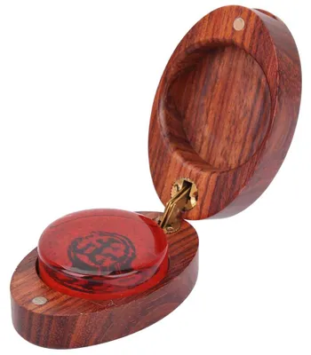 Immagine prodotto di Colofonia professionale per violino, viola e violoncello con astuccio in legno, strumento per la pulizia degli strumenti musicali (ovale)