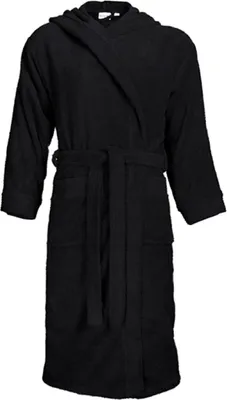 Produktbild von The One Towelling® T1-BH | Bathrobe Hooded - Bademantel - Farbe: Black - Größe: XXL/3XL