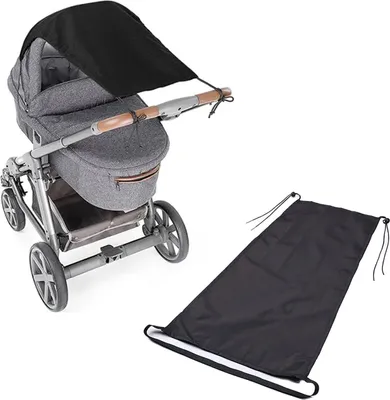 Produktbild von Dayshake Sonnenschutz für Kinderwagen – verstellbares Sonnentuch – wasserdicht – einfach anzubringen