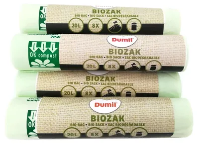 Productafbeelding van 48 Biologische Afvalzakken van 20 Liter