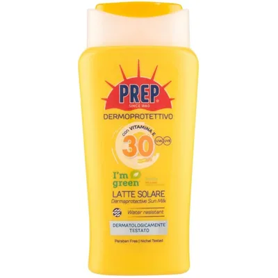 Produktbild von Prep DermaProtective Sun Milk, Sonnenmilch, Körper, Flasche, Nährend, Schutz, Jeder Hauttyp, 200 ml