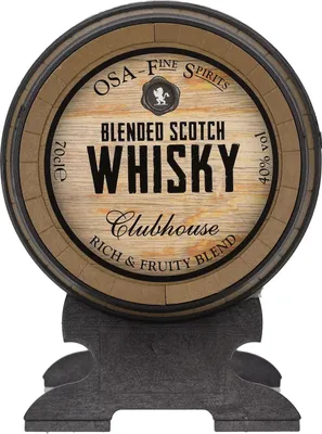 Image de OSA Fine Spirits CLUBHOUSE Blended Scotch Whisky 40% Vol. 0,7l im Whiskyfass