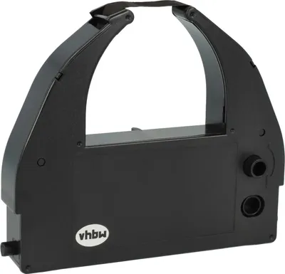 Produktbild von vhbw Farbband Schriftband Ersatz für Amano C-872304 für Nadeldrucker, Bondrucker - Schwarz
