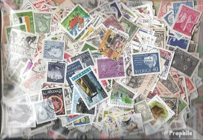 Produktbild von Briefmarken Schweden 1.000 verschiedene Marken