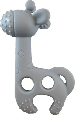 Produktbild von Beißring / Zahnungshilfe - Bite me Raff Giraffe mit Noppen : grau-blau Farbe: grau-blau