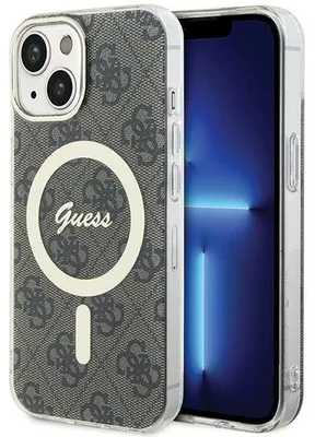Immagine prodotto di Custodia Guess Iml 4G Magsafe Na Iphone 15 Plus - Brązowe