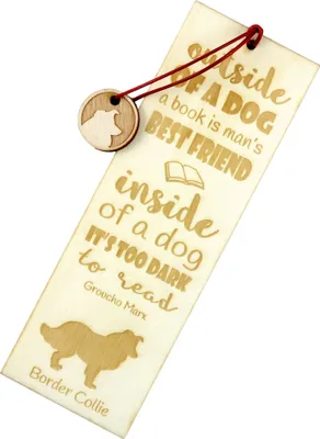 Zdjęcie produktu dla Art-Dog Zakładka do książki – Border Collie