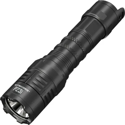 Imagen del producto de Nitecore P23i, linterna táctica, color , aluminio, con botones, alcance de 2 metros, resistencia al agua de 2 metros