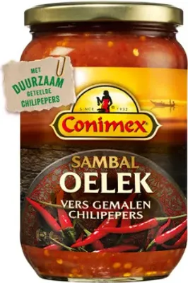 Immagine prodotto di Conimex sambal oelek sacchetto (6 x 375 g)
